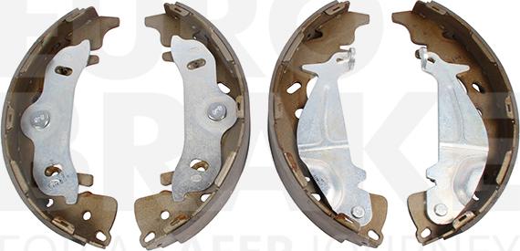 Eurobrake 58492734415 - Комплект тормозных колодок, барабанные autosila-amz.com