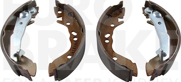 Eurobrake 58492734560 - Комплект тормозных колодок, барабанные autosila-amz.com