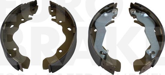 Eurobrake 58492734703 - Комплект тормозных колодок, барабанные autosila-amz.com