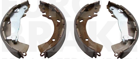 Eurobrake 58492734789 - Комплект тормозных колодок, барабанные autosila-amz.com