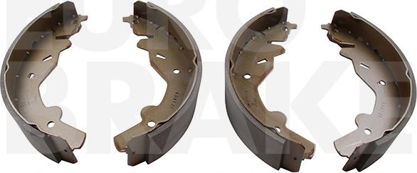 Eurobrake 58492735595 - Комплект тормозных колодок, барабанные autosila-amz.com