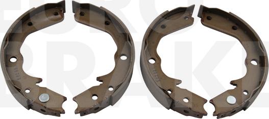 Eurobrake 58492736712 - Комплект тормозов, ручник, парковка autosila-amz.com