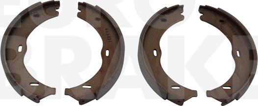 Eurobrake 58492733722 - Комплект тормозов, ручник, парковка autosila-amz.com