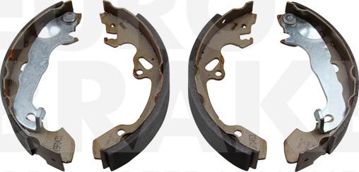 Eurobrake 58492725632 - Комплект тормозных колодок, барабанные autosila-amz.com