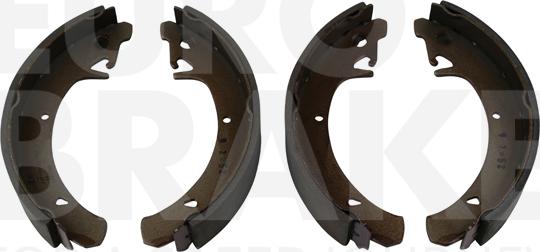 Eurobrake 58492723442 - Комплект тормозных колодок, барабанные autosila-amz.com