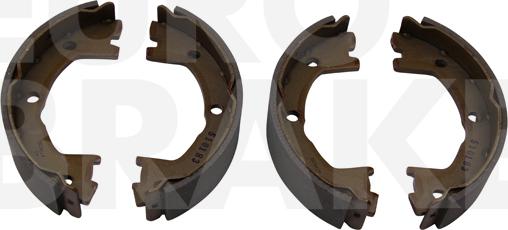 Eurobrake 58492723682 - Комплект тормозов, ручник, парковка autosila-amz.com