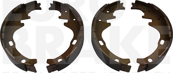 Eurobrake 58492722467 - Комплект тормозных колодок, барабанные autosila-amz.com