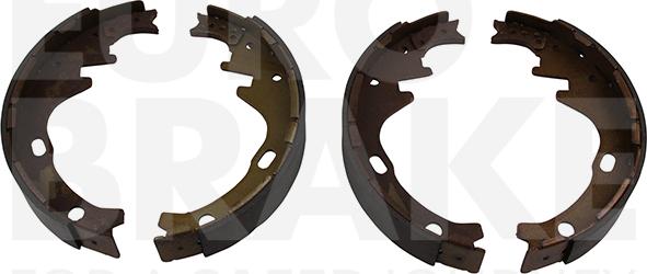 Eurobrake 58492722421 - Комплект тормозных колодок, барабанные autosila-amz.com