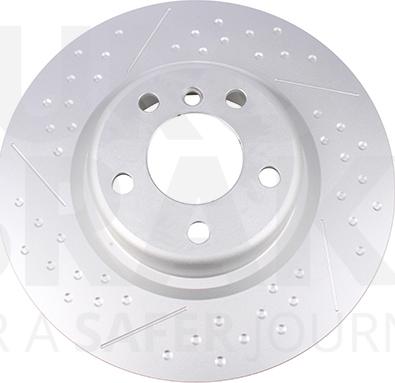 Eurobrake 58153415118 - Тормозной диск autosila-amz.com