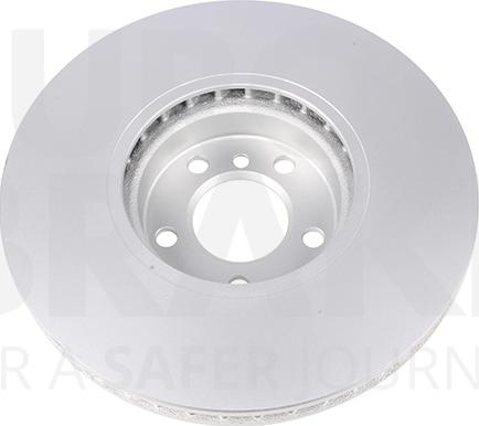 Eurobrake 58153415125 - Диск тормозной передн. /COATED/ (full cast) autosila-amz.com