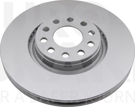 Eurobrake 58153147134 - Тормозной диск autosila-amz.com