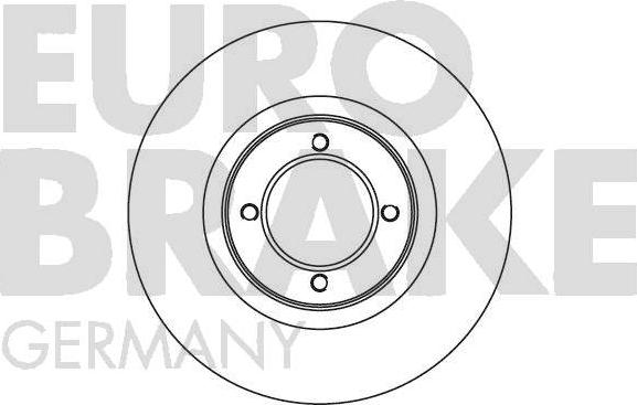Eurobrake 5815209909 - Тормозной диск autosila-amz.com