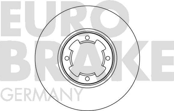 Eurobrake 5815204405 - Тормозной диск autosila-amz.com