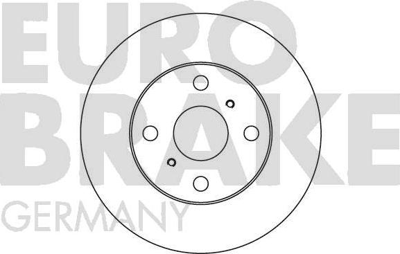 Eurobrake 5815204530 - Тормозной диск autosila-amz.com