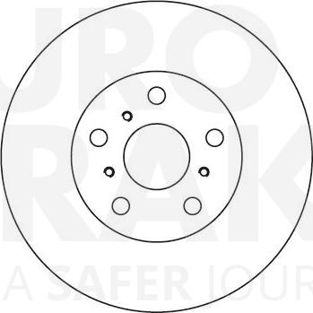 Eurobrake 5815204531 - Тормозной диск autosila-amz.com