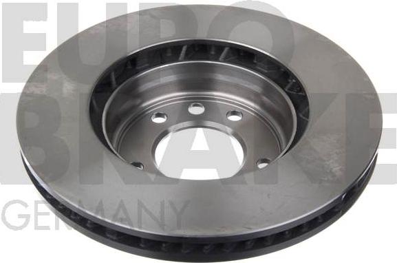 Eurobrake 58152047104 - Диск передний 7L6615302N TOUAREG/CAYENNE 02- R17 R autosila-amz.com