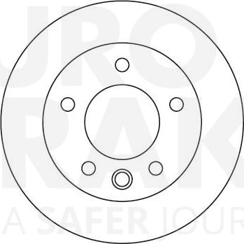 Eurobrake 5815203377 - Тормозной диск autosila-amz.com