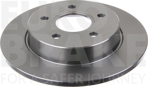 Eurobrake 5815202558 - Тормозной диск autosila-amz.com