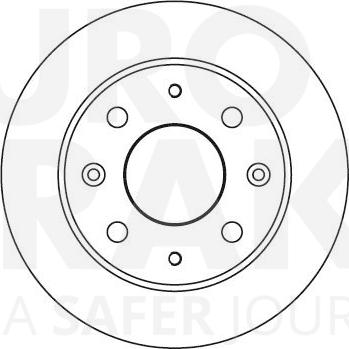 Eurobrake 5815202603 - Тормозной диск autosila-amz.com