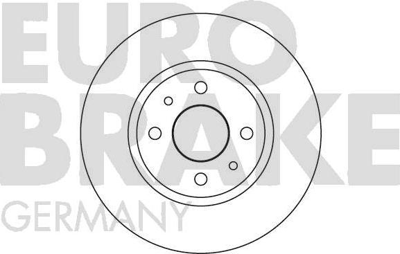 Eurobrake 5815202328 - Тормозной диск autosila-amz.com