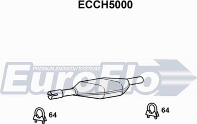 EuroFlo ECCH5000 - Катализатор autosila-amz.com