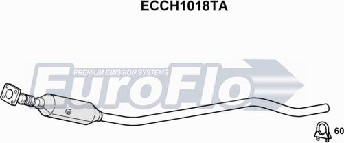 EuroFlo ECCH1018TA - Катализатор autosila-amz.com