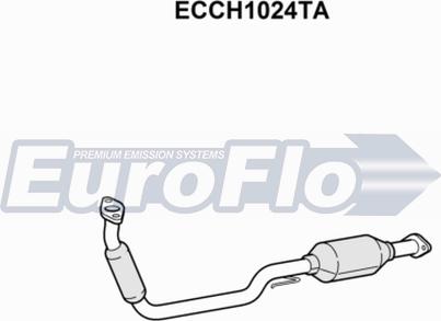 EuroFlo ECCH1024TA - Катализатор autosila-amz.com