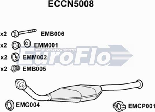 EuroFlo ECCN5008 - Катализатор autosila-amz.com