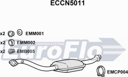 EuroFlo ECCN5011 - Катализатор autosila-amz.com