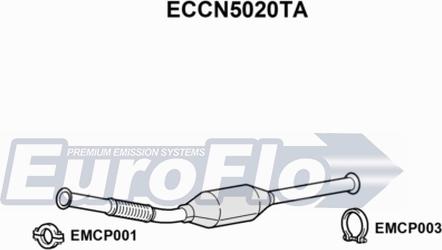 EuroFlo ECCN5020TA - Катализатор autosila-amz.com