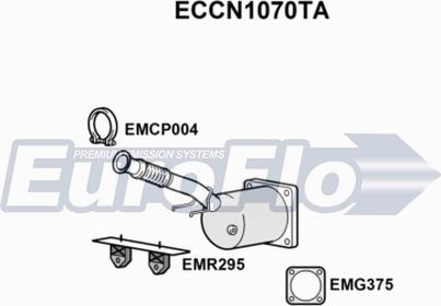 EuroFlo ECCN1070TA - Катализатор autosila-amz.com