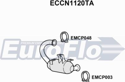 EuroFlo ECCN1120TA - Катализатор autosila-amz.com