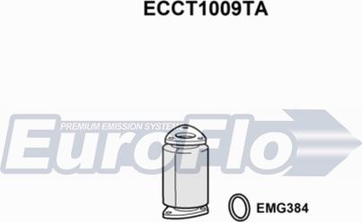 EuroFlo ECCT1009TA - Катализатор autosila-amz.com