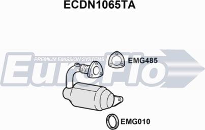 EuroFlo ECDN1065TA - Катализатор autosila-amz.com