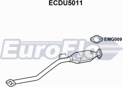 EuroFlo ECDU5011 - Катализатор autosila-amz.com