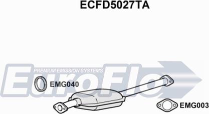 EuroFlo ECFD5027TA - Катализатор autosila-amz.com