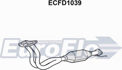 EuroFlo ECFD1039 - Катализатор autosila-amz.com