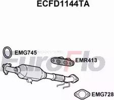 EuroFlo ECFD1144TA - Катализатор autosila-amz.com