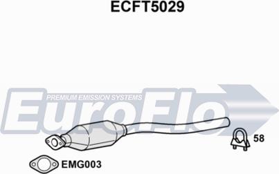EuroFlo ECFT5029 - Катализатор autosila-amz.com