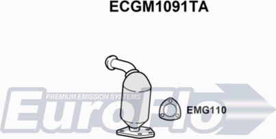 EuroFlo ECGM1091TA - Катализатор autosila-amz.com