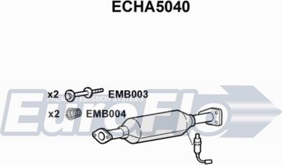 EuroFlo ECHA5040 - Катализатор autosila-amz.com