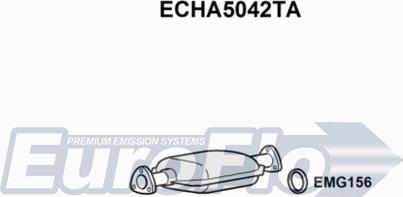 EuroFlo ECHA5042TA - Катализатор autosila-amz.com