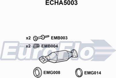 EuroFlo ECHA5003 - Катализатор autosila-amz.com