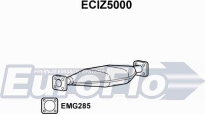 EuroFlo ECIZ5000 - Катализатор autosila-amz.com