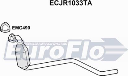 EuroFlo ECJR1033TA - Катализатор autosila-amz.com