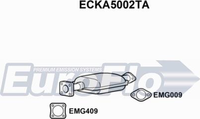 EuroFlo ECKA5002TA - Катализатор autosila-amz.com