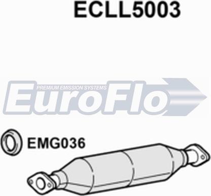 EuroFlo ECLL5003 - Катализатор autosila-amz.com