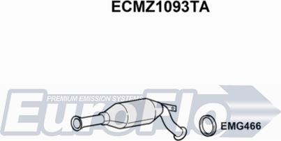 EuroFlo ECMZ1093TA - Катализатор autosila-amz.com