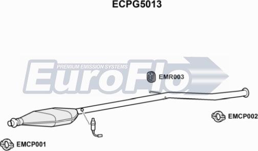 EuroFlo ECPG5013 - Катализатор autosila-amz.com