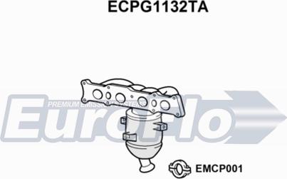 EuroFlo ECPG1132TA - Катализатор autosila-amz.com